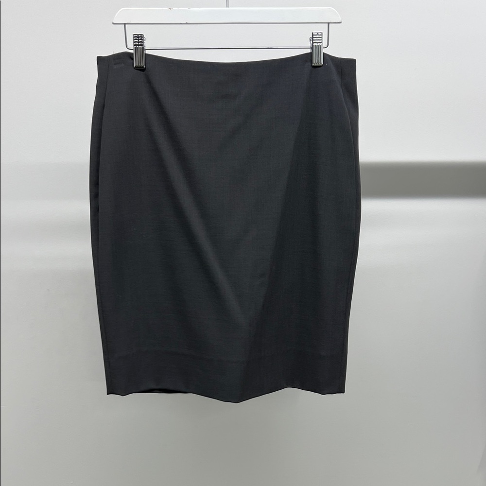 Akris Grey Pencil Skirt